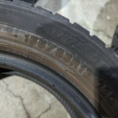155/65R13　4本　スタッドレスの画像
