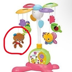 西松屋　赤ちゃん用ふわふわやすらぎメリー　トイローヤルの画像