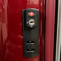 TSAロック:スーツケースの画像