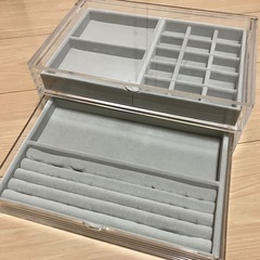【お渡し決定】MUJI   無印良品　アクセサリーケース　2段の画像