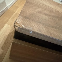 LOWYA [幅140] テレビ台 シャビーナチュラルの画像