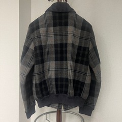 グッチ　ブルゾン　コート　チェック　メンズの画像