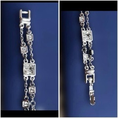 美品【Swarovski】 ブレスレット　スワロフスキーの画像