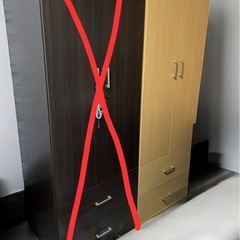 ニトリ　ワードローブ②の画像