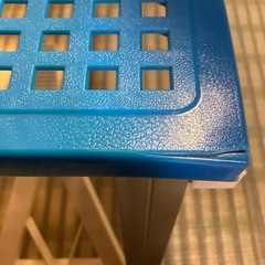 不人気の為廃棄寸前😢良心的な方へ即決！折り畳みテーブル&椅子（4人用）の画像