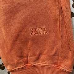 ロデオクラウンズ　スエット　オレンジの画像