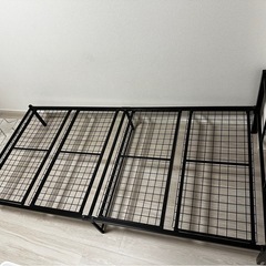 ニトリ　ベッドフレームの画像