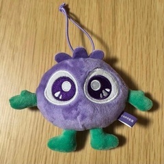 【あげます】ブルブルくん マスコット ブルーベリーアイ わかさ生活の画像