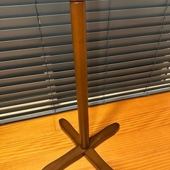 木製ハンガーラック ポールハンガー　ツリー型 ブラウン　180cm の画像