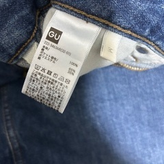GU デニムスカートの画像