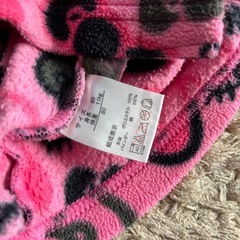 【サイズ80】スリーパー2枚　ハローキティ　豹柄の画像