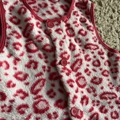 【サイズ80】スリーパー2枚　ハローキティ　豹柄の画像