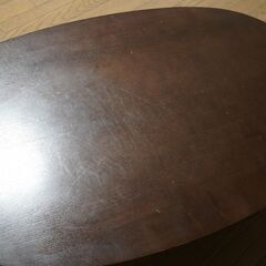 無印良品 楕円こたつ本体・こたつふとん・ラグ3点セットの画像