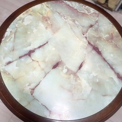 アンティーク　本大理石テーブルの画像