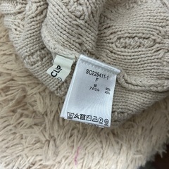 ニットベストの画像