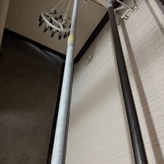 ベランダ用物干し竿 2本セットの画像
