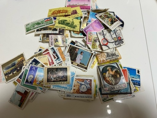 使用済みの切手 301枚