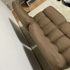 ニトリ　1人掛け座椅子・ソファ　つながるハイバックポケットコイル座椅子(ロダトール BR)の画像