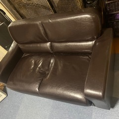 レザーソファの画像