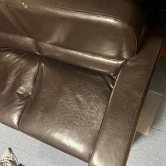 レザーソファの画像