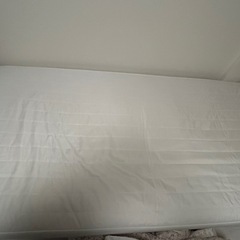 【12/5〜6引渡】無印良品 ベッド 脚付マットレス シングルの画像