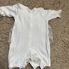 ベビードレス　退院時1回のみ着用の画像