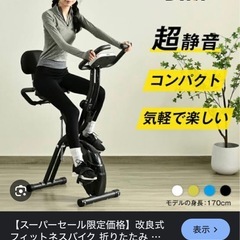 BTM エアロフィットネスバイクの画像