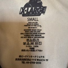 【美品】人気モデル X-LARGE ナイロン コーチジャケット S ブラックの画像