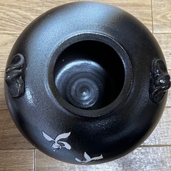 信楽焼？ 花器 花入 花瓶 壷 フラワーベース 焼き物の画像