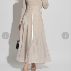 美品　Mystrada マイストラーダ　マチフレアドッキングワンピース　34 Sの画像