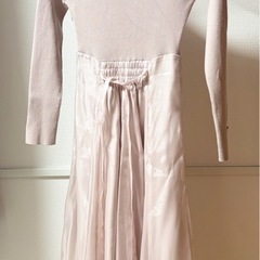 美品　Mystrada マイストラーダ　マチフレアドッキングワンピース　34 Sの画像