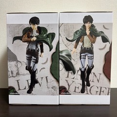 【🉐激アツセット‼️】 進撃の巨人 Grandista リヴァイ エレン イェーガー　2種セットの画像