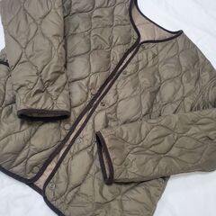 キルティング　ジャケットの画像