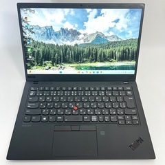2021年モデル バッテリー良 10世代Corei5 ThinkPad X1 Carbon Gen8 LTE i5-10210U 8G SSD256G 14.0FHDの画像