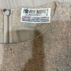 厚手　ツイード　ワンピースの画像