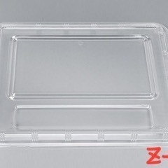 仕出し弁当容器 Z-89-舟 DX 透明蓋付 シーピー化成(20枚)の画像