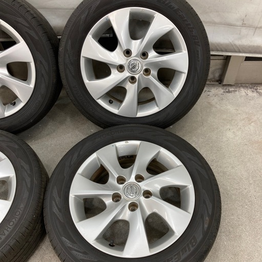 ニッサン　セレナ純正　195/60R16 　ヨコハマ　バリ山