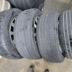 スタッドレス用にスバル純正OP　BBS　RV722　鍛造　17×7j+48　 FORGED　17インチ　PCD100 5H　4本セットの画像