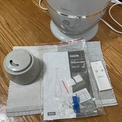 レア《francfranc》シレーヌ 2WAY 加湿器　グレー JF88-HFの画像