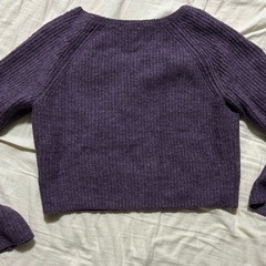 GU パープルニットの画像