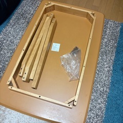 ダイニングテーブル 幅120 木製 天然木突板　オーク 食卓　の画像