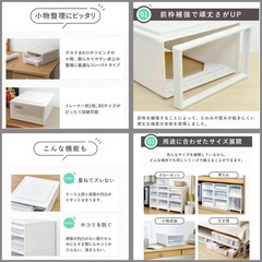 収納ケース Fits フィッツ （スモール 引き出し）の画像