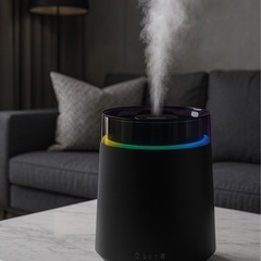 新型ホーム加湿器｜雰囲気ライト付き・大容量3L・超微細ミスト・アロマ対応の画像