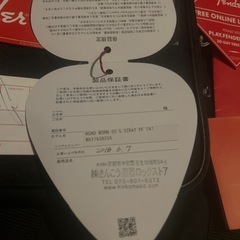 fender road worn 60'sストラトキャスター  の画像