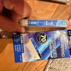 エプロンプリンターインク　純正と互換品の画像