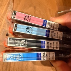 エプロンプリンターインク　純正と互換品の画像