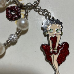 ベティーちゃん💋キーホルダーの画像