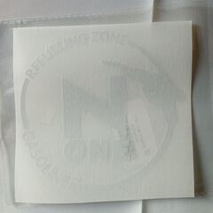 未使用 社外品 N-ONE フューエルリッド 給油口 ステッカー 1枚 耐熱 ホログラム加工の画像