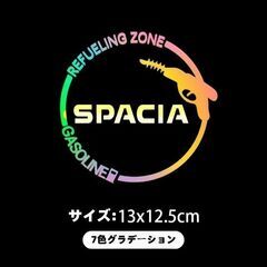 未使用 社外品 N-ONE フューエルリッド 給油口 ステッカー 1枚 耐熱 ホログラム加工の画像