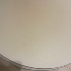 こたつ　丸型　リバーシブル　ホワイト　グレーの画像